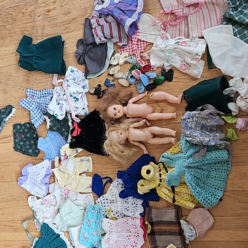 Muffie Storybook Dolls and handmade clothing